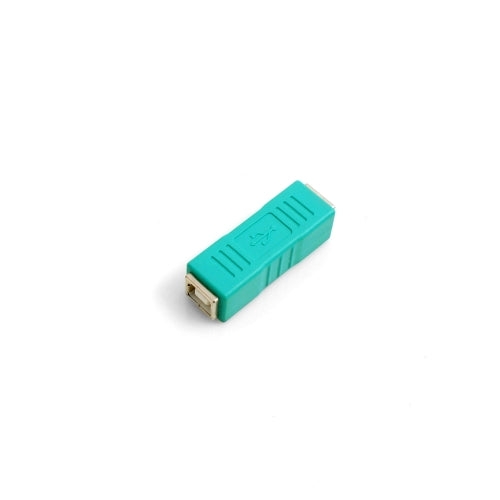 SYSTEM-S USB Typ B Eingang auf USB Typ B Eingang Adapterkabel Adapterstecker in Grün