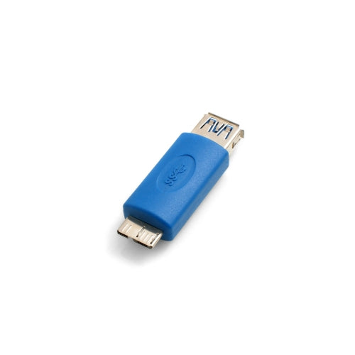 SYSTEM-S USB 3.0 Micro B Stecker zu USB 3.0 Typ A Eingang OTG On The Go Host Konverter  Adapter