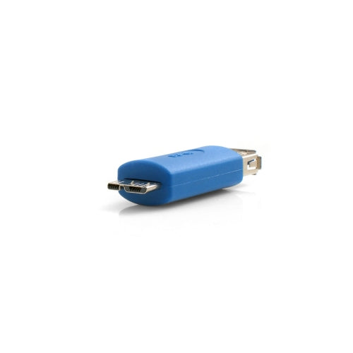 SYSTEM-S USB 3.0 Micro B Stecker zu USB 3.0 Typ A Eingang OTG On The Go Host Konverter  Adapter