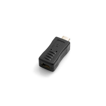SYSTEM-S Mini USB input to Micro USB plug adapter plug converter