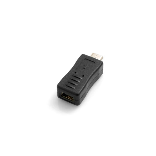 SYSTEM-S Mini USB input to Micro USB plug adapter plug converter