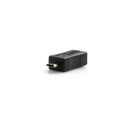 SYSTEM-S Mini USB input to Micro USB plug adapter plug converter