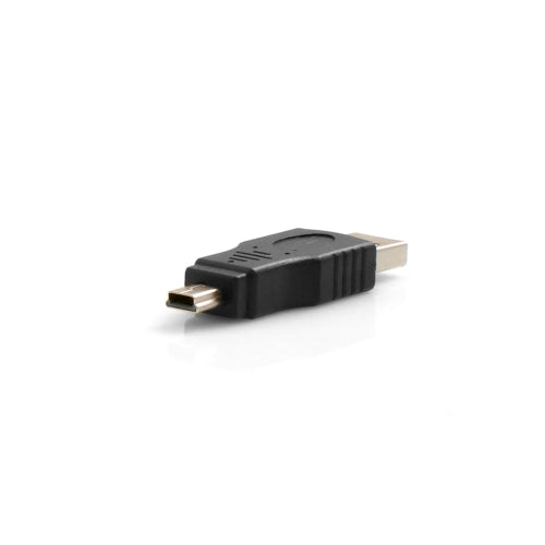 SYSTEM-S OTG Adapter USB A Stecker zu Mini USB Stecker Adapter Stecker On-The-Go Host Kabel