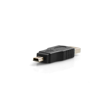 SYSTEM-S OTG Adapter USB A Stecker zu Mini USB Stecker Adapter Stecker On-The-Go Host Kabel