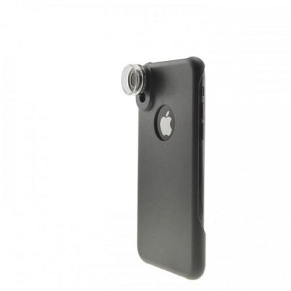 SYSTEM-S 30X Super Makro Mikroskop Filter Linse Objektiv mit Protector Case Cover Schutzhülle für iPhone X