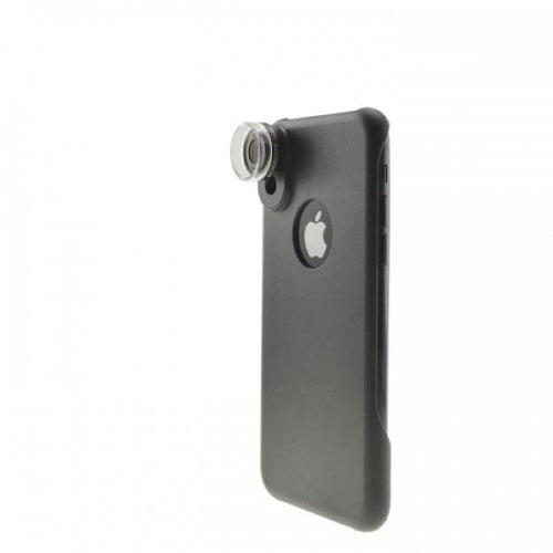 SYSTEM-S 30X Super Makro Mikroskop Filter Linse Objektiv mit Protector Case Cover Schutzhülle für iPhone X