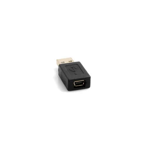 SYSTEM-S Mini USB (female)  auf USB A (male) USB Adapter Stecker Verbinder Connector Converter
