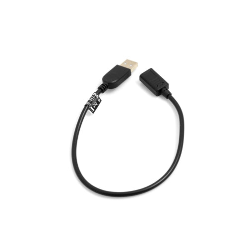 SYSTEM-S USB 3.1 Type C Buchse zu USB A 2.0 Stecker Kabel Datenkabel Ladekabel 33 cm