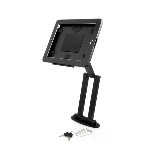 SYSTEM-S Anti-Theft Trade Fair POS Presentation Wall Mount Swivel Arm Flexible Lockable Wall Mount for iPad Air