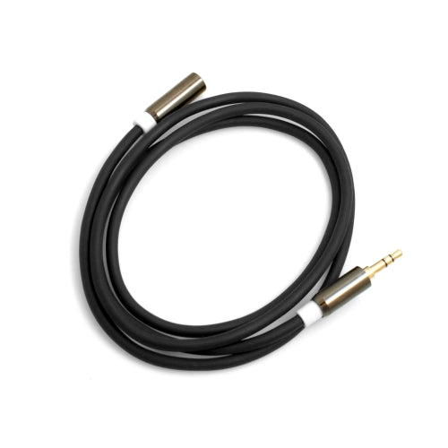 SYSTEM-S 3.5mm jack AUX stereo plug to 3.5mm jack AUX stereo socket 100 cm 3-pin 