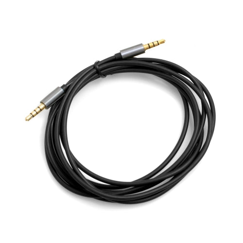 SYSTEM-S 3.5mm Klinke AUX Stereo Stecker (male) auf 3.5mm Klinke AUX Stereo Stecker 200 cm 4 Polig (male)