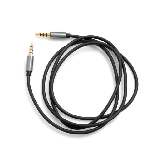 SYSTEM-S 3.5mm Klinke (male) auf 3.5mm Klinke AUX Stereo Stecker 100 cm 4 Polig (male)