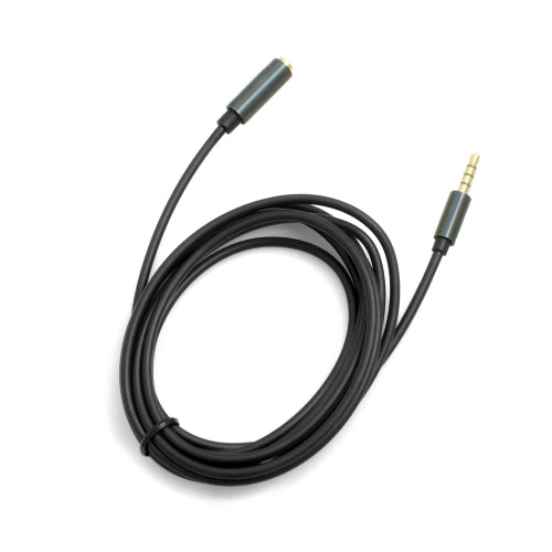 SYSTEM-S 3.5mm jack 4-pole (male) to 3.5mm jack AUX stereo socket 200 cm (female) 
