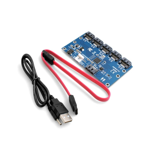 SYSTEM-S SATA 1 to 5 Port Converter Adapter JMB321 Chipset