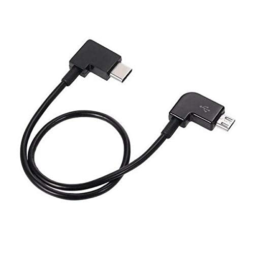 Micro USB auf 3.1 Typ C gewinkelt Kabel 30cm für Bosch Intuvia eBike