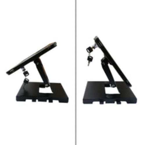 SYSTEM-S Abschließbare Tisch und Wand Halterung für iPad Pro 11,0 Zoll (2018, 2020, 2021)  Air 4 10.9" (2020)