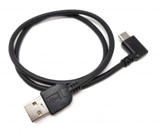 USB Type A (Male) to USB Type C 3.1 (Male) angled cable 50 cm