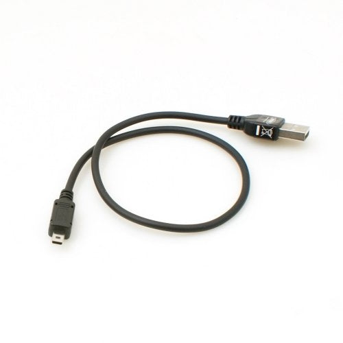 SYSTEM-S Mini USB Kabel Stecker auf USB A 2.0. Stecker 50 cm