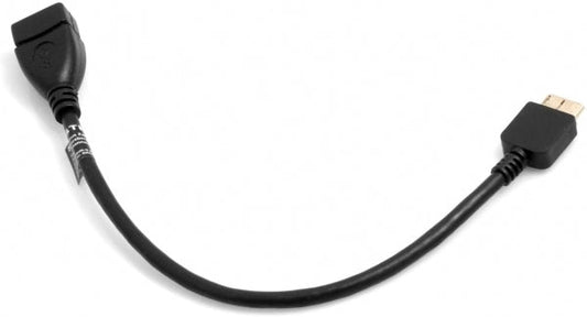 SYSTEM-S USB Kabel Datenkabel OTG Host Micro USB 3.0 auf USB A 3.0, 24 cm