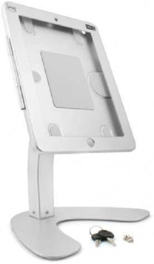 System-S Aluminium Presentation Trade Fair Stand 31 cm Lockable for iPad Pro 10.5 inch