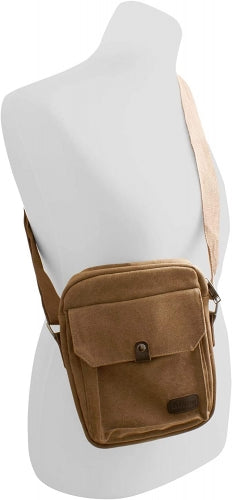 SYSTEM-S Tablet Universal Bag Shoulder Bag, 26 cm, Brown Shoulder Bag 