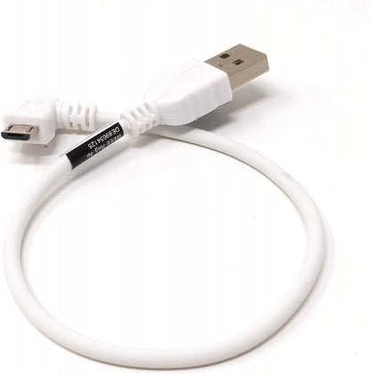 System-S Micro USB 2.0 Cable 20 cm 90° Left Angled