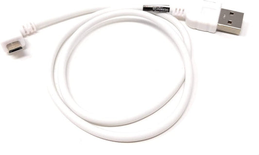 System-S USB Stecker zu USB 2.0 Micro B 90 ° Rechts Gewinkelt Stecker 50 cm Kabel