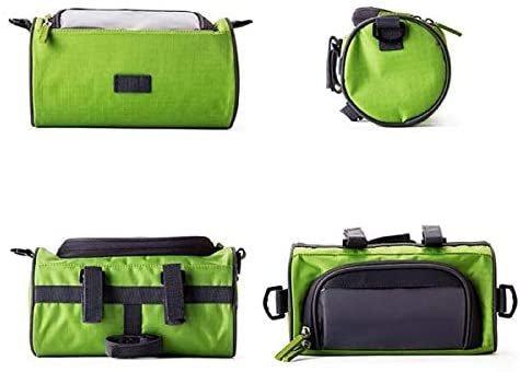 SYSTEM-S 2in1 handlebar bag bicycle mount bicycle bag shoulder bag protective case for 4.8 inch devices smartphones