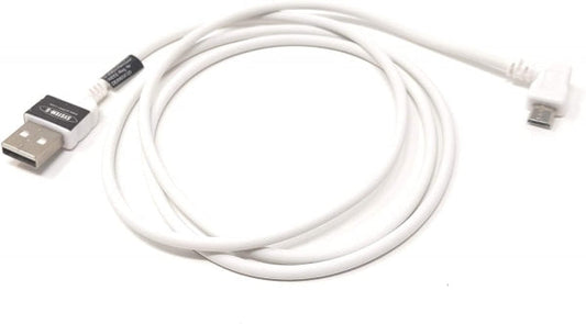 System-S Micro USB 2.0 Kabel 200 cm Links Gewinkelt