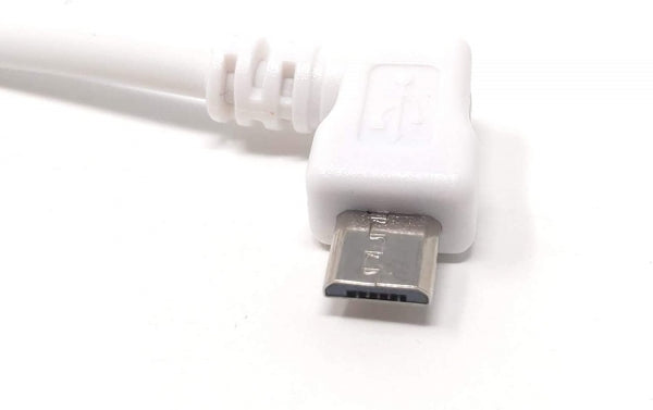 System-S Micro USB 2.0 Cable 200 cm Left Angled