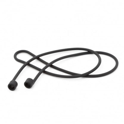 System-S 5x Silicone Holder for AirPods Headphones in Black