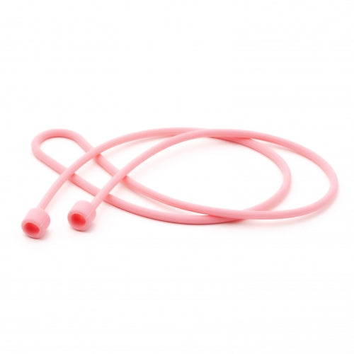 System-S 1x Silicone Holder for AirPods Headphones in Pink