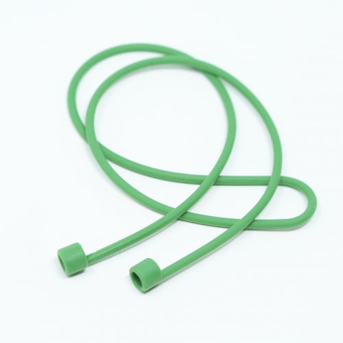 System-S 1x Silicone Holder for AirPods Headphones in Green