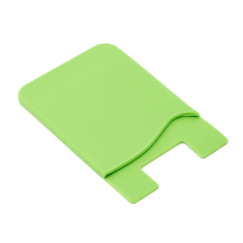 System-S 10x Smartphone Card Holder Silicone Case Card Case in Green 