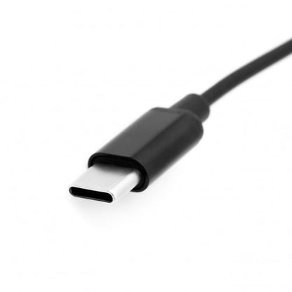 SYSTEM-S USB Typ C Mikrofon Lavaliermikrofon für Interview YouTube Videokonferenz Podcast