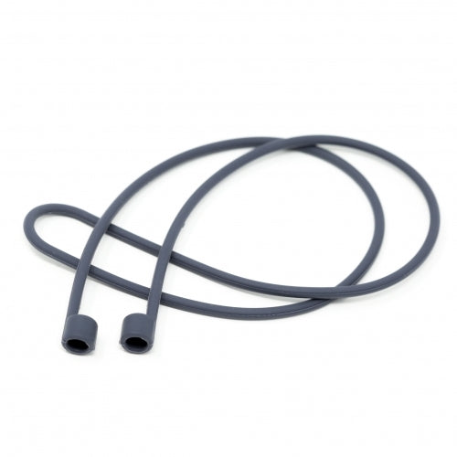 System-S 1x Silicone Holder for AirPods Headphones in Grey