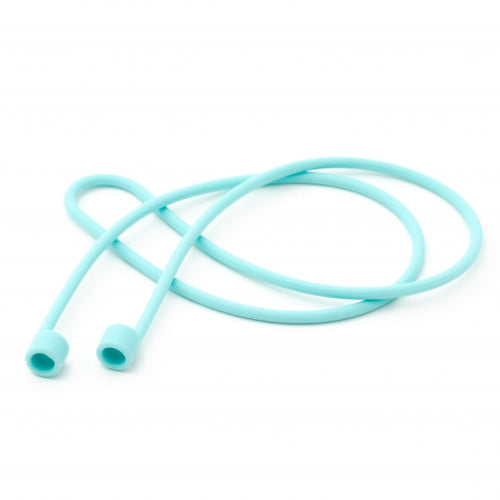 System-S 10x Silicone Holder for AirPods Headphones in Turquoise 