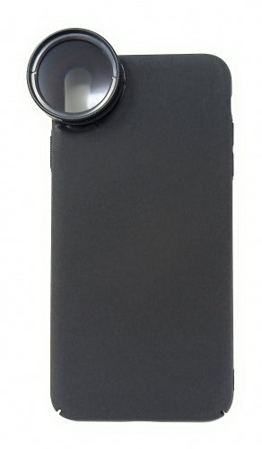 SYSTEM-S CPL Filter 37 mm Circular Polarizer Lens in Black with Case for iPhone XS Max 