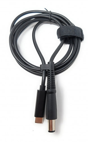 SYSTEM-S USB 3.1 Kabel 145 cm Typ C Stecker zu DC 20 V 7,4 x 5,0 mm Stecker