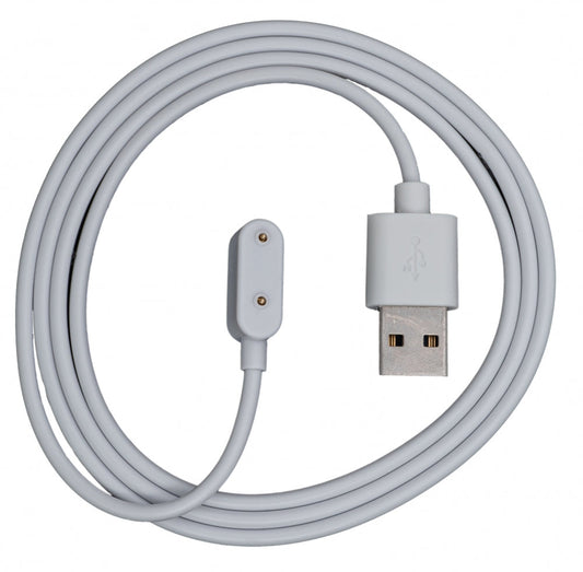 SYSTEM-S USB 2.0 Kabel in Weiß Ladekabel für Huawei Watch Fit Smartwatch