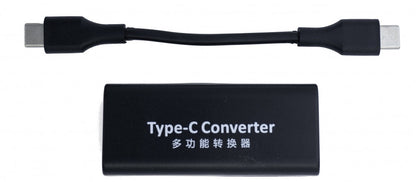 SYSTEM-S USB 3.1 adapter type C female to DC 20 V 7.4 x 5.0 mm female cable charging cable