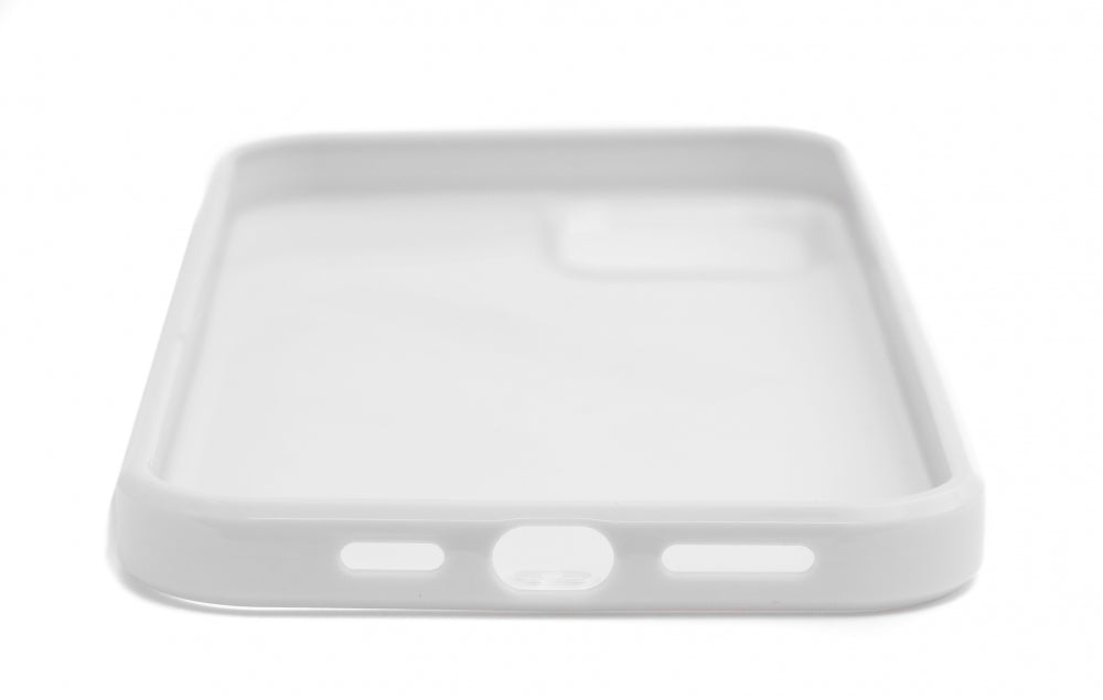 SYSTEM-S Schutzhülle aus Silikon in Weiß Transparent Hülle kompatibel mit iPhone 12 Pro Max