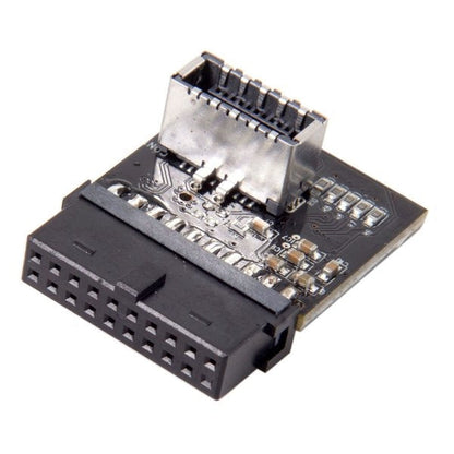 USB 3.1 adapter front panel header female to 20-pin male angle for mainboard