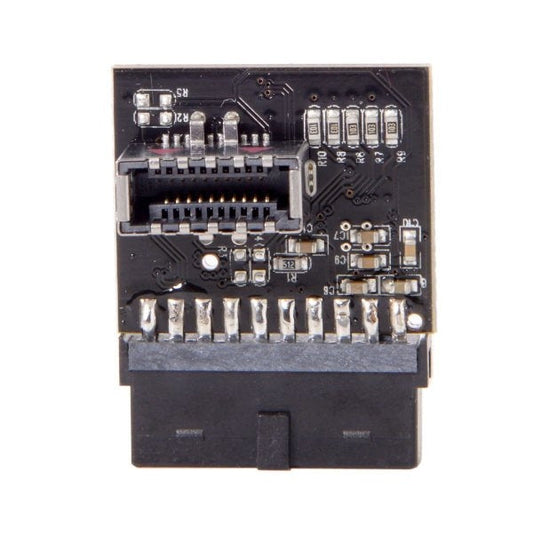 USB 3.1 adapter front panel header female to 20-pin male angle for mainboard