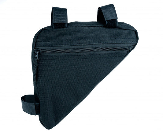 SYSTEM-S bicycle bag attachment in black for lamp bicycle pump