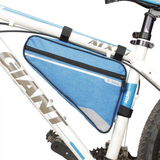SYSTEM-S bicycle bag attachment splash-proof in blue triangle bag frame bag triangle bag