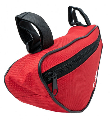 Bicycle bag waterproof triangle bag frame bag triangle bag red