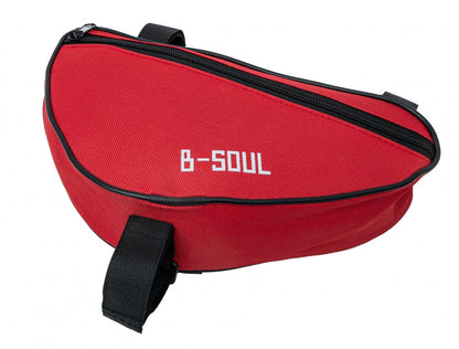 Bicycle bag waterproof triangle bag frame bag triangle bag red