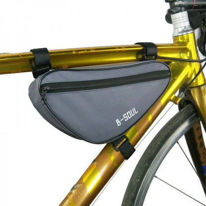 SYSTEM-S bicycle bag splash-proof triangle bag frame bag triangle bag gray