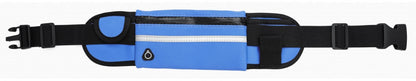 SYSTEM-S Tasche Gürteltasche Bauchtasche mit Flaschenhalter in Hellblau